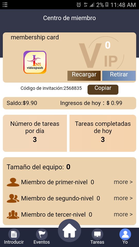 insvideopush.net/Home/Public/re…
Hola a todos puedes entrar a insvideopush y ganar 0.99 centavos dólar diario y más si invitas amigos y amigas