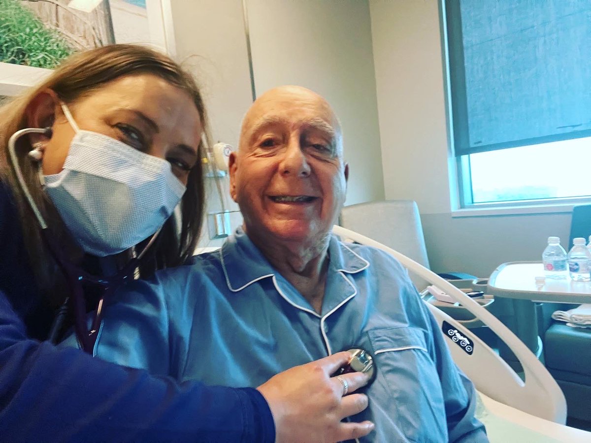 Just had a test on all my vital signs &amp; Dr Brown head of my Chemotherapy treatment said everything was fine &amp; he is discharging me from the hospital . Now the real challenge will be the next 72 hours to see if any side effects occur . Need 🙏🙏🙏🙏🙏