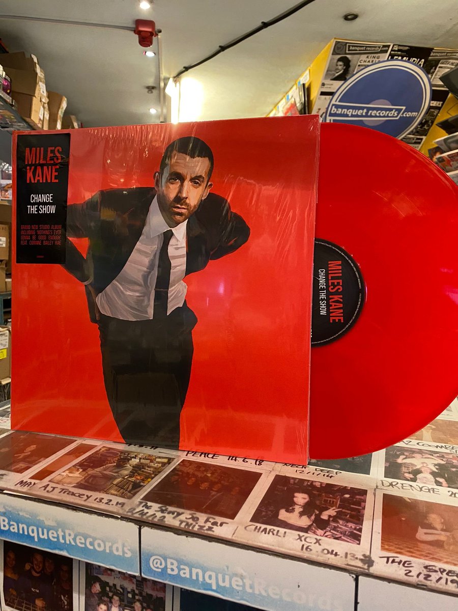 BanquetRecords's tweet photo. last of the red vinyl LPs from the excellent Miles Kane.
get it now from https://t.co/FtlBOP95dt https://t.co/IXfPuTXmjt