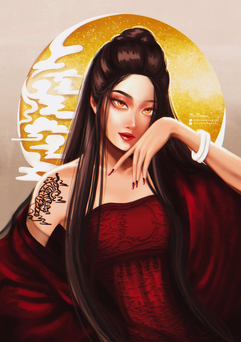 moonmondayy_nft's tweet photo. ' Lunar 2022 ' 🌕🧧 Inspired from Lunar New Year 2022

Check out this on OpenSea : https://t.co/qfVCEUKOaA

#NFT #NFTTHAILAND #NFTCommunity #nftwomanart #opensea #nftlunarnewtyear https://t.co/rfDz0bZP0f