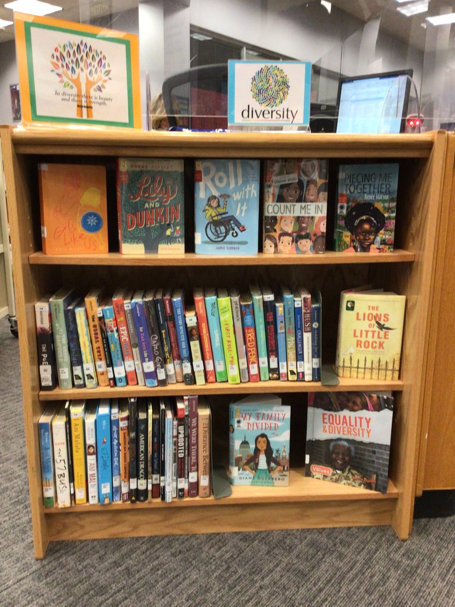 Diversity is our featured collection this month. We’ve got some great books to choose from! These are just a few.
