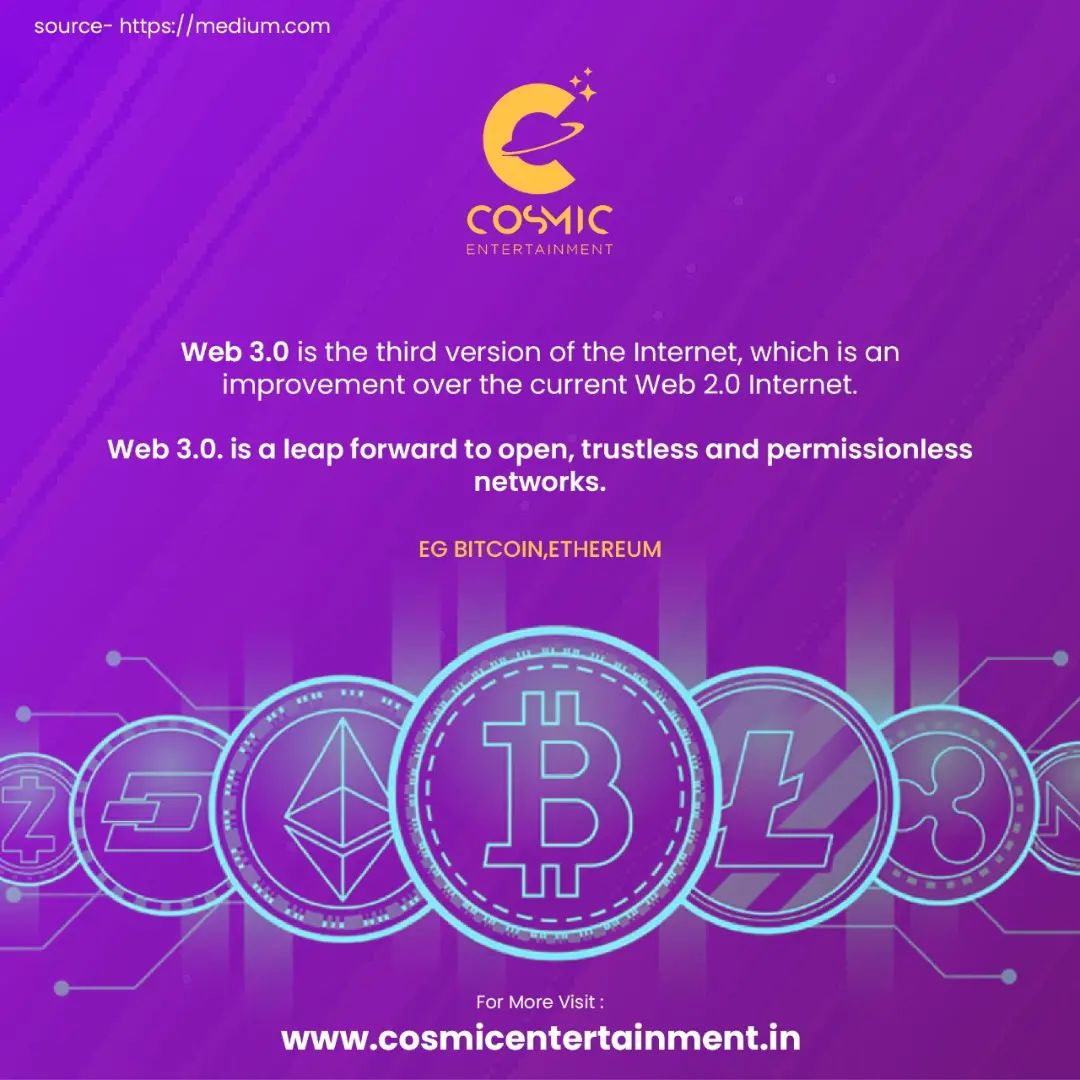 CosmicEntIndia's tweet photo. #cosmicentertainment #web3 #web30 #technology #update #internet #metaverse #nft #cryptocurrency #bitcoins #ethereum #nftart #digitalart #digitalmarketing #digitalmarketing #marketing #marketingdigital #marketingstrategy #adagency https://t.co/IcNqhl9sRC