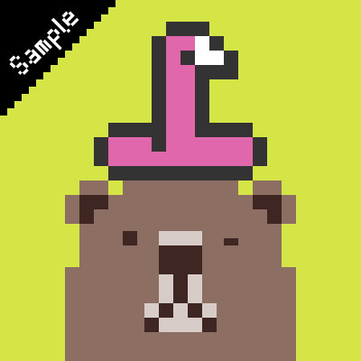 BitBearPromoter's tweet photo. 2022.01.27 ✍️ #NFT制作日誌
新しくMint使用したら最大数制限にかかり、コレクション2個目に突入しましたｗ
本日はオマルをのっけた🐻 #BitBear をNFTの世界に🎁お届けしました🤣

🔗 https://t.co/CahcgfES9o

#NFTJPN #NFTJapan #NFT紹介枠 #NFT宣伝枠 https://t.co/nknnoAyXzc