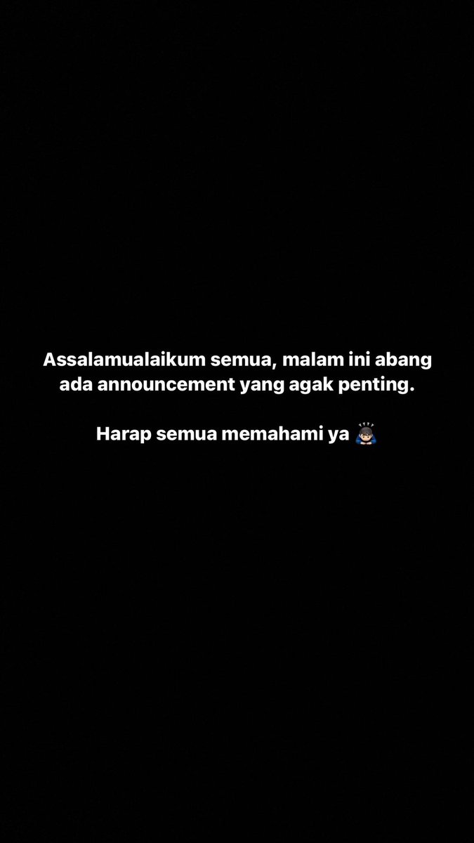 aimansalim_'s tweet image. Sedikit changes yang akan berlaku pada instagram bangman 🙇🏻‍♂️

Rasa bersalah sangat kepada small business owner, tapi terpaksa buat for my own well being 😢

It is for the better.