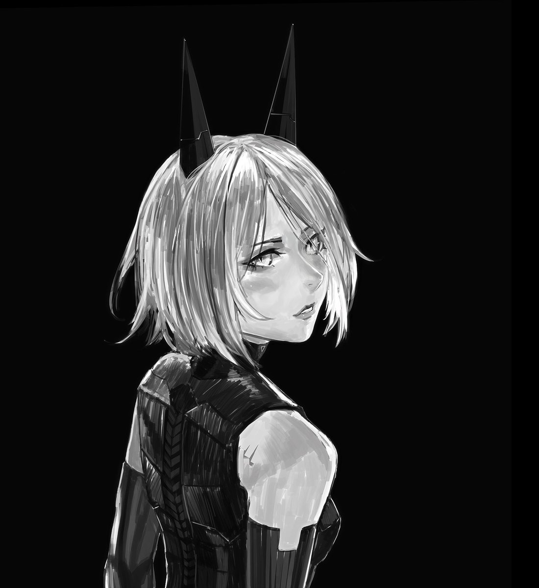 onicutie's tweet photo. Tyuri~ my original character #originalcharacter #sketch https://t.co/N9UWgSLbFF