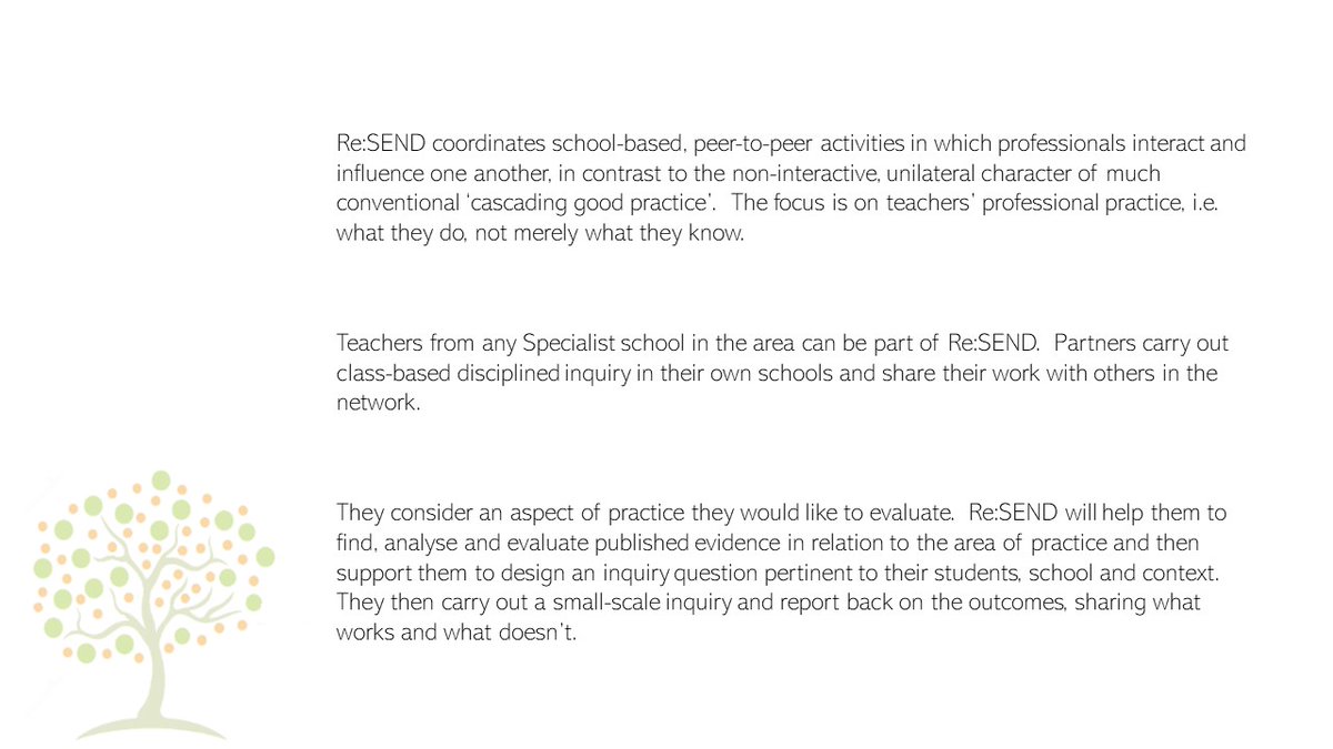 ReSendNE's tweet photo. Do you work in SEND and are you interested in evidence-based professional development?   Follow us and join our Professional Learning Community for SEND. #SEND #ResearchEd #teaching #professionaldevelopment https://t.co/tvqPog1LrW