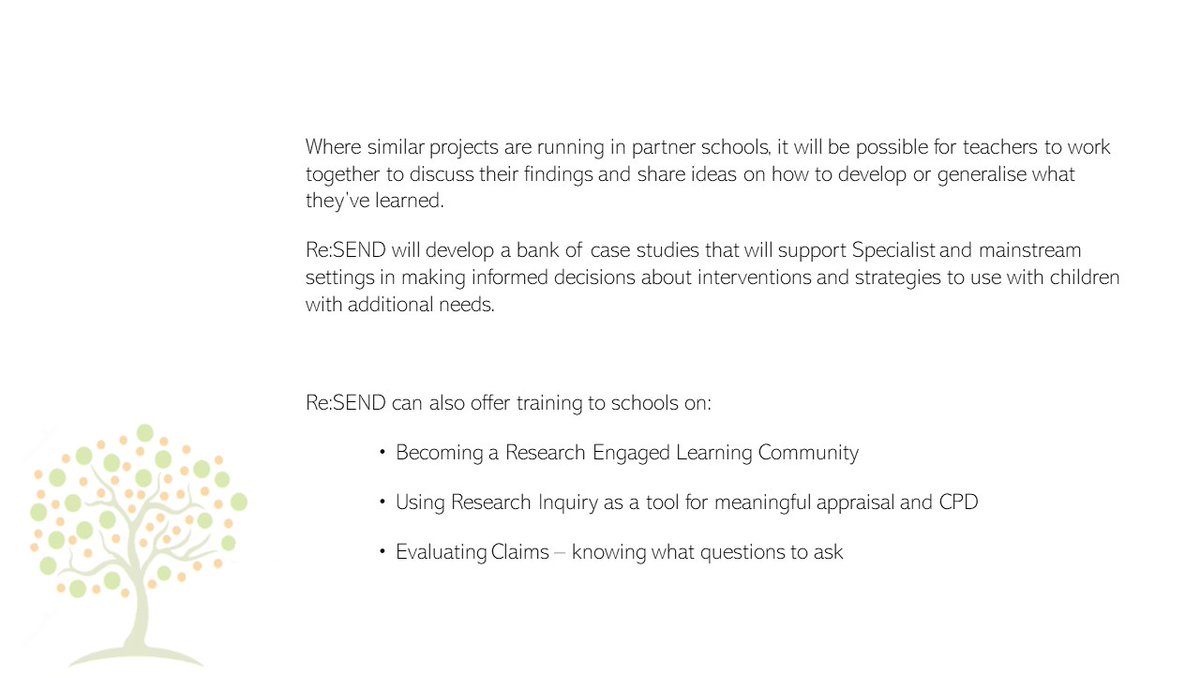 ReSendNE's tweet photo. Do you work in SEND and are you interested in evidence-based professional development?   Follow us and join our Professional Learning Community for SEND. #SEND #ResearchEd #teaching #professionaldevelopment https://t.co/tvqPog1LrW