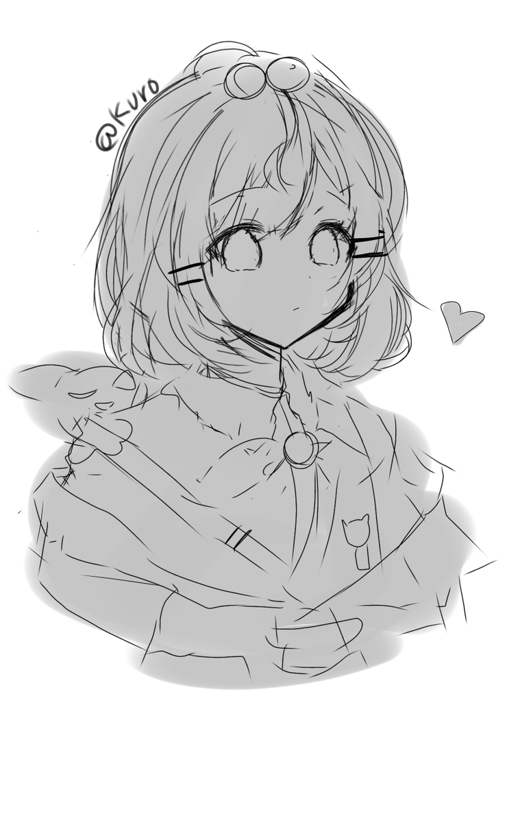 yuriadesuwa's tweet photo. Had a drawing stream tonight doing this cute nijisanji witch🖤

#millieart #millieparfait https://t.co/AWdggQgImu