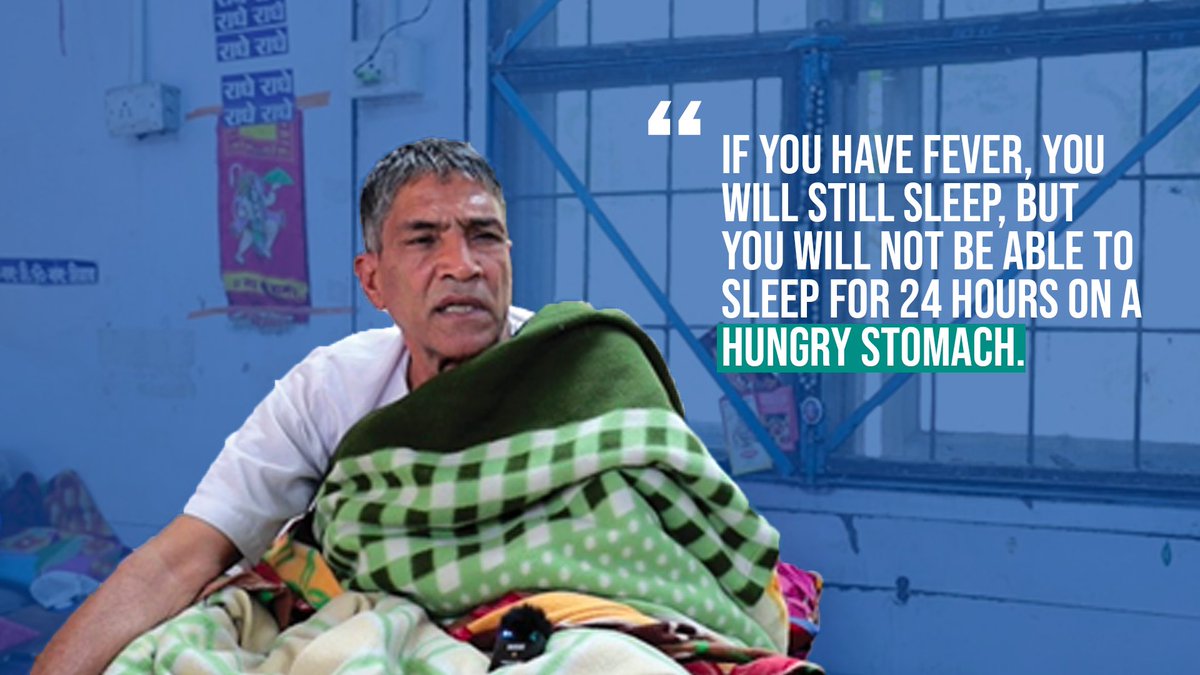 UKAkshayaPatra's tweet photo. Omkar, 65, was forced to live on Delhi's pavements for years. He has now found a #shelter home where #AkshayaPatra distributes meals. He says: “We get both lunch and dinner. We don’t have to roam around looking for food. We don’t have to sleep #hungry now.” #StoriesofHope #TAPF https://t.co/GAatDoOWVA