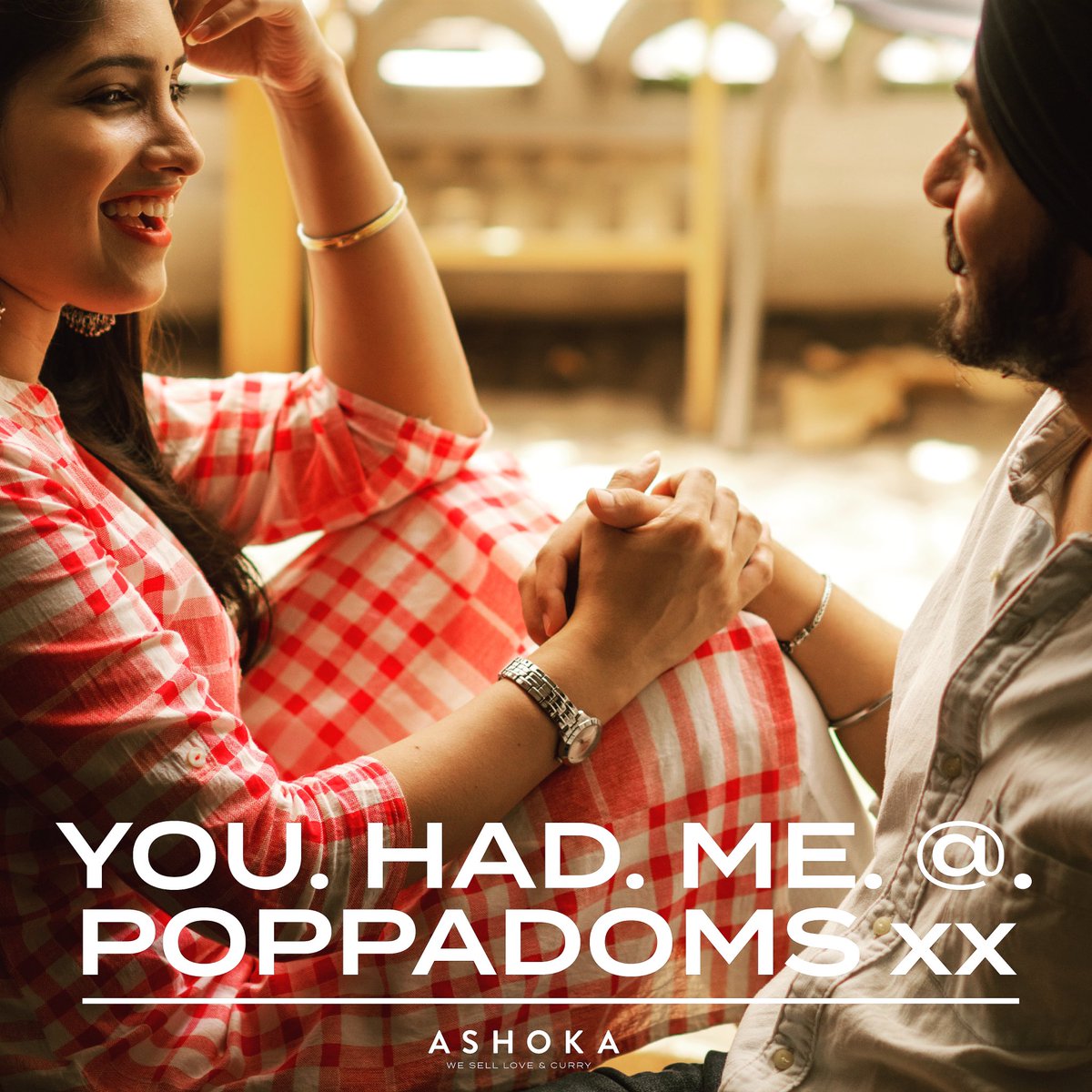 ♥️ Valentine’s Day reservations are open online! ♥️ >> YOU. HAD. ME. @. POPPADOMS xx | Ashoka - We sell love & curry. We’re open for dine in, take out and delivery from 6pm. #iLoveYouBabbeh #Sheffield