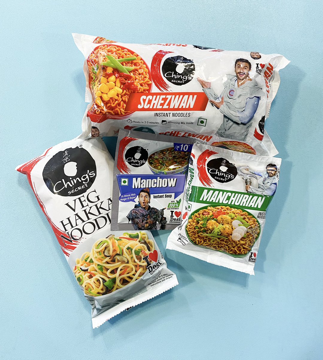Ching’s masala noodles are nothing like you have tasted before and promise to satiate your hunger with a melange of desi and Schezwan spices 👌🤤 

Available in stores, while stocks last 💛