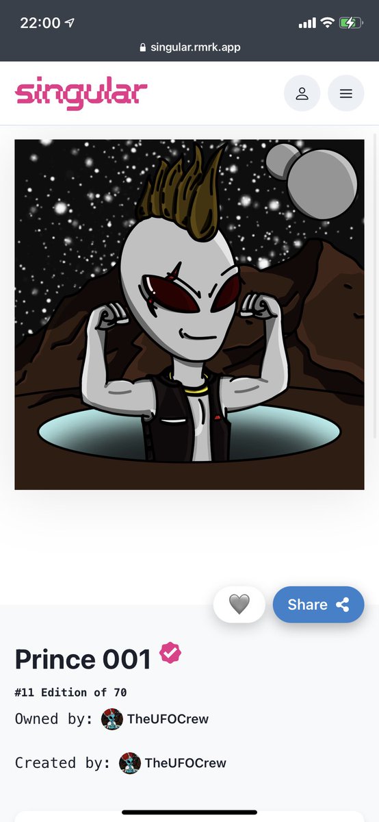 TheUFOCrew's tweet photo. 🛸🛸@TheUFOCrew IS READY TO TAKE OFF!!🛸🛸
⏳Don’t be late⌛️
📈Add up #MonarchyPoints
0.20 $KSM
https://t.co/skSHngf7XZ
@RmrkApp #RMRK #SingularNFT #DAOs #blockchain #NFTCommunity #KSM #DAO https://t.co/0k0Kod3WMb