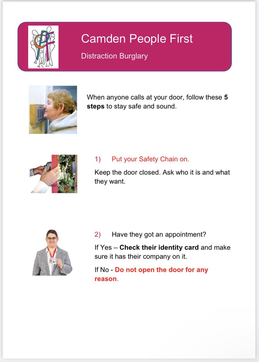InfosCPF's tweet photo. Hi all, this is just a reminder of what to do if someone you do not know knocks on your door. 

Remember to keep safe always. https://t.co/UbMGX7EhOi