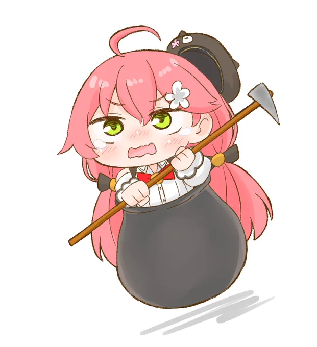 みこちがんばれー
#みこなま
#miko_Art 