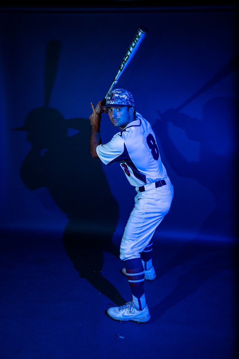 LeeUBaseball's tweet photo. Just 8 days until opening day. #8 for the Flames is Outfielder Nate Bynum from Paducah, KY. #FiredUp https://t.co/5kSgKLltbR
