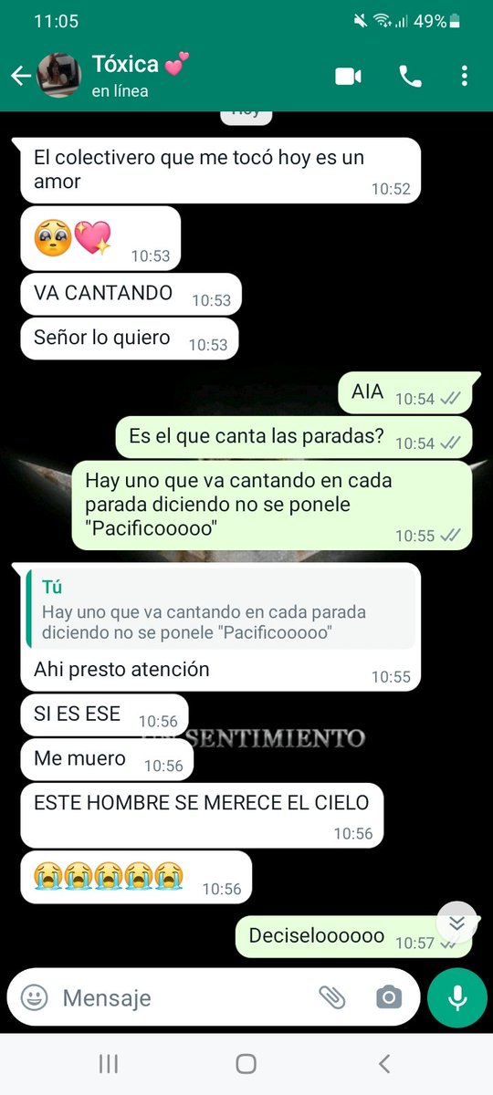 NoEsCordura's tweet photo. Si sos el chófer del interno 46 de la línea 152. Necesito que sepas que la gente te ama. Y que hiciste muy feliz a mi hija hoy. GRACIAS! 💗 https://t.co/XOWlTEeH55