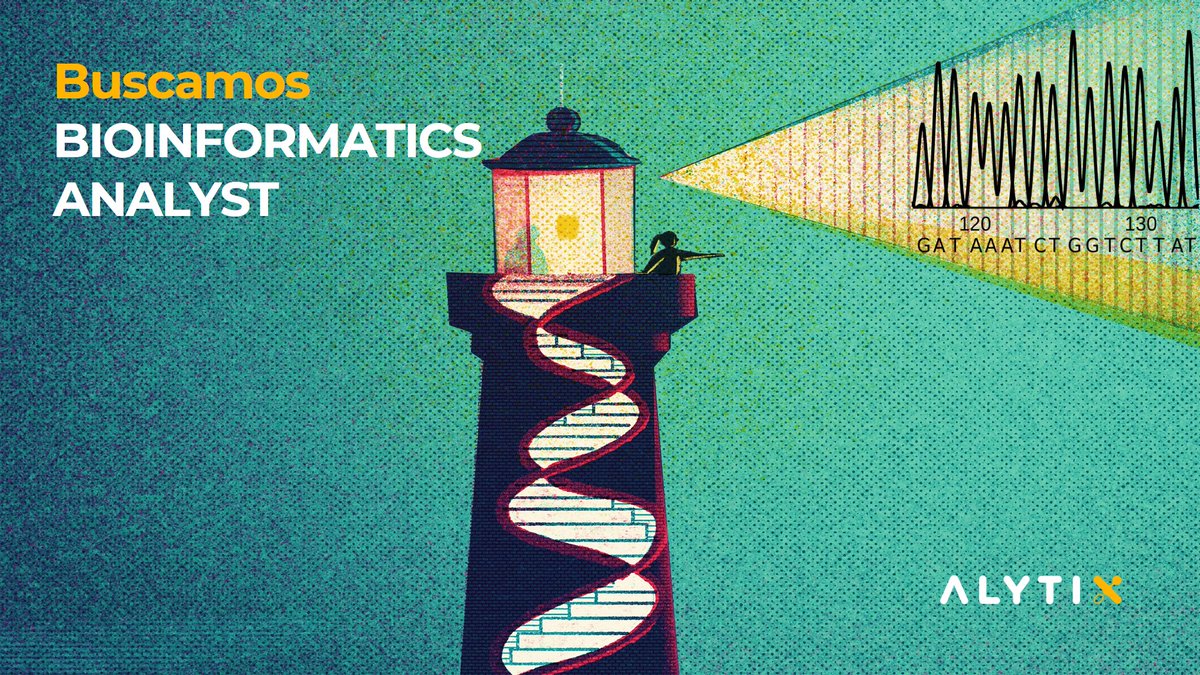 Alytix_Biotech's tweet image. WE´RE HIRING! 🧬🖥️👩🏻‍🔬👨🏾‍🔬
Estamos buscando BIOINFORMATICS ANALYST. Si te gustan los desafíos y querés sumarte a un gran equipo, completa el formulario. docs.google.com/forms/d/e/1FAI…