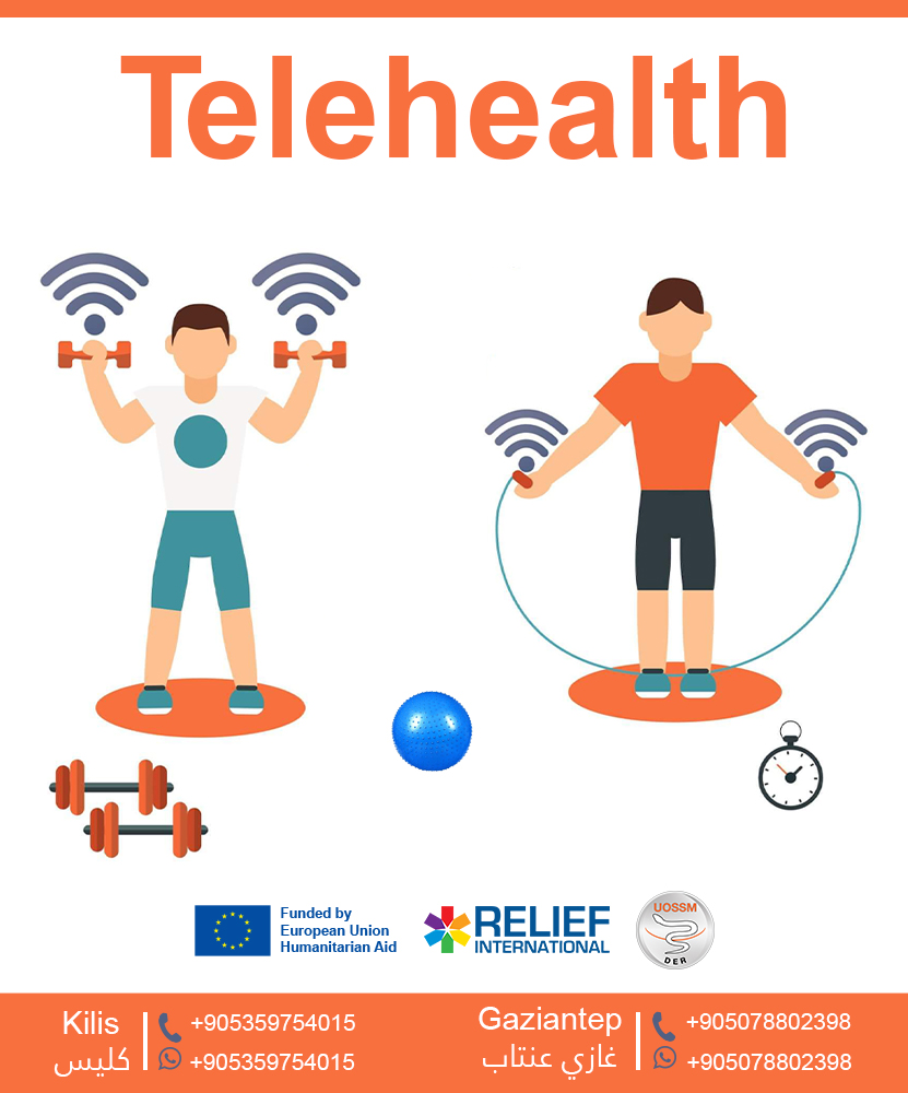 UOSSMDER's tweet photo. In partnership Relief International and funded by European Union Humanitarian Aid, UOSSM Centers in Kilis and Gaziantep continue to provide their free telehealth services. You can contact us!

@ECHO_Turkey

@ReliefIntl https://t.co/NlWeTT4Ln5