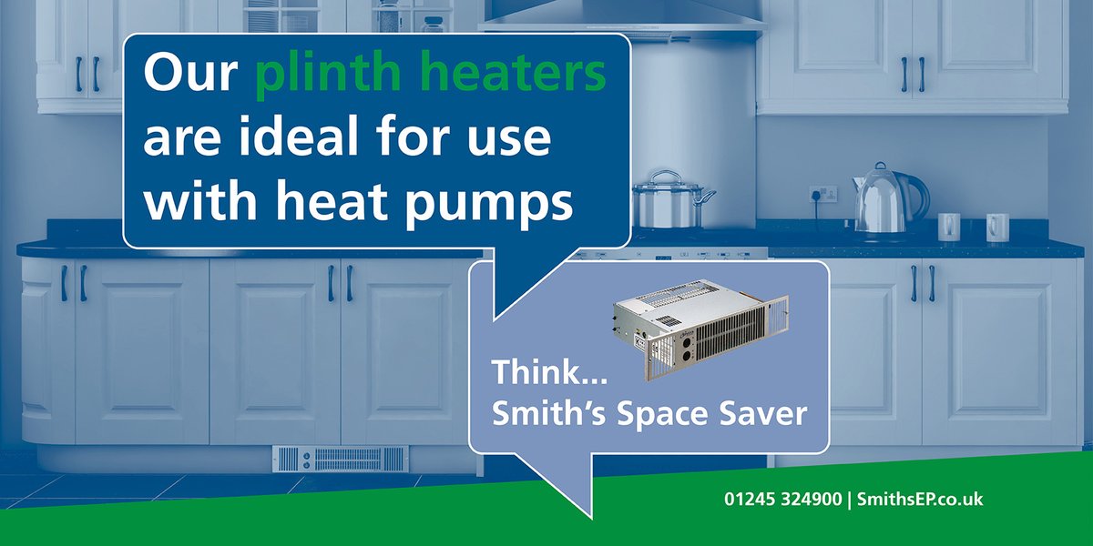 SmithsEP_UK's tweet photo. Space Saver works well with #heatpumps because the efficiency of the #fanconvector means that the lower flow temperature created by heat pumps can be used to heat a room quickly https://t.co/tPpjeebE9z #ThinkSmiths #30YearsSmithsEP #comfort https://t.co/wfYfyndWiG