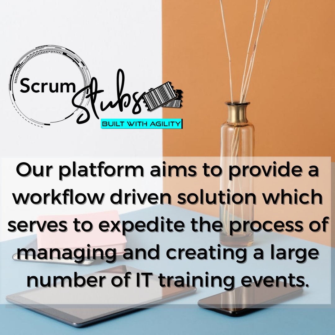 ScrumStubsIndia's tweet photo. Our mission is to bring our battle-tested methods utilized by event management organizations and provide an automated workflow based approach.

#builtwithagility #digitalindia

To learn more visit : https://t.co/AtpDMCHwYe https://t.co/FxqbKx91Pm