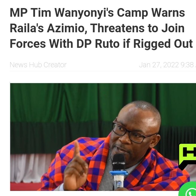 HonTimWanyonyi's tweet photo. Yesterday, today &amp; during this gubernatorial quest the party is ODM. Let it be known this news is fake. Ignore it as the author is only abusing the media freedom we enjoy. Dear Nairobians,do not be distracted, mobilize,register &amp; vote because #Inawezekana. #TuchangamkeTubadilishe https://t.co/uzBN6pTkcU