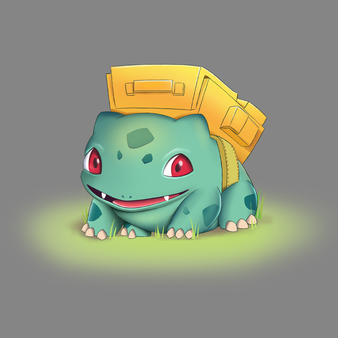 #Fanart #sketch #bulbasaur #Pokemon #conceptart #characterdesign #justforfun #challenge #practice