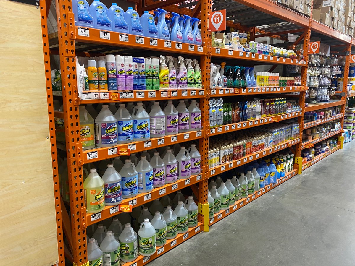 So Fresh and So Clean 🧼… 6509 trying to keep Cleaning Instock. Looking great team! Thank you for the commitment to our customers team 💪🏻 !