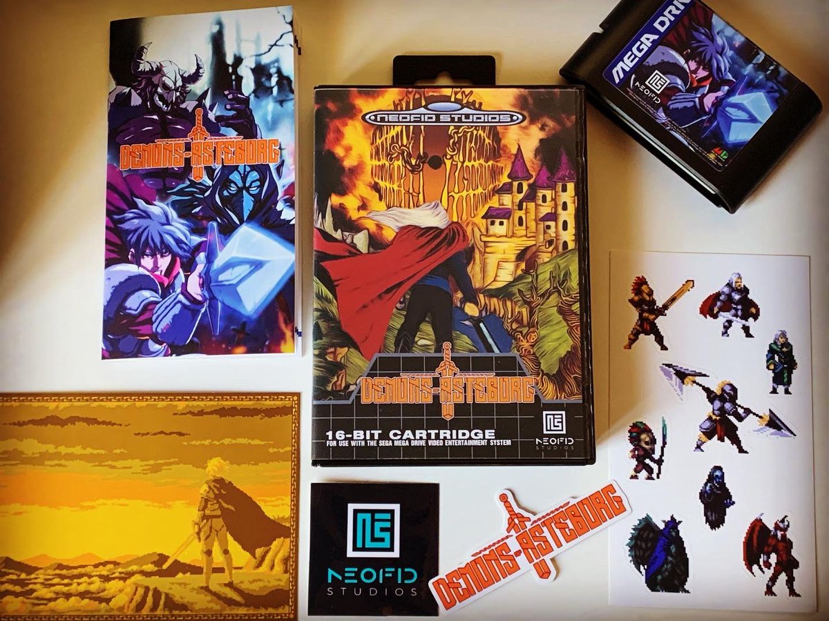 PassThePlunger_'s tweet photo. It finally arrived, well worth the wait!
#DemonsOfAsteborg by @DAsteborg 
#MegaDrive #Genesis #PTP #PassThePlunger #RetroCollectiveUK #TwitchTV https://t.co/6vnWsDvFmT
