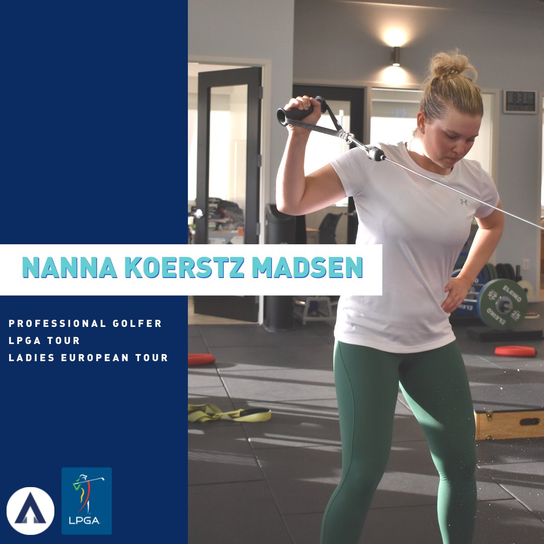 Arise athlete <a href="/KoerstzMadsen/">Nanna Koerstz Madsen</a> has been putting in the work!🏌️‍♀️ As a 2x Olympian currently playing on the LPGA tour, we're thrilled to have her part of #TeamArise! 

Contact us for more on leveling up your training as a professional: (561) 781-0989