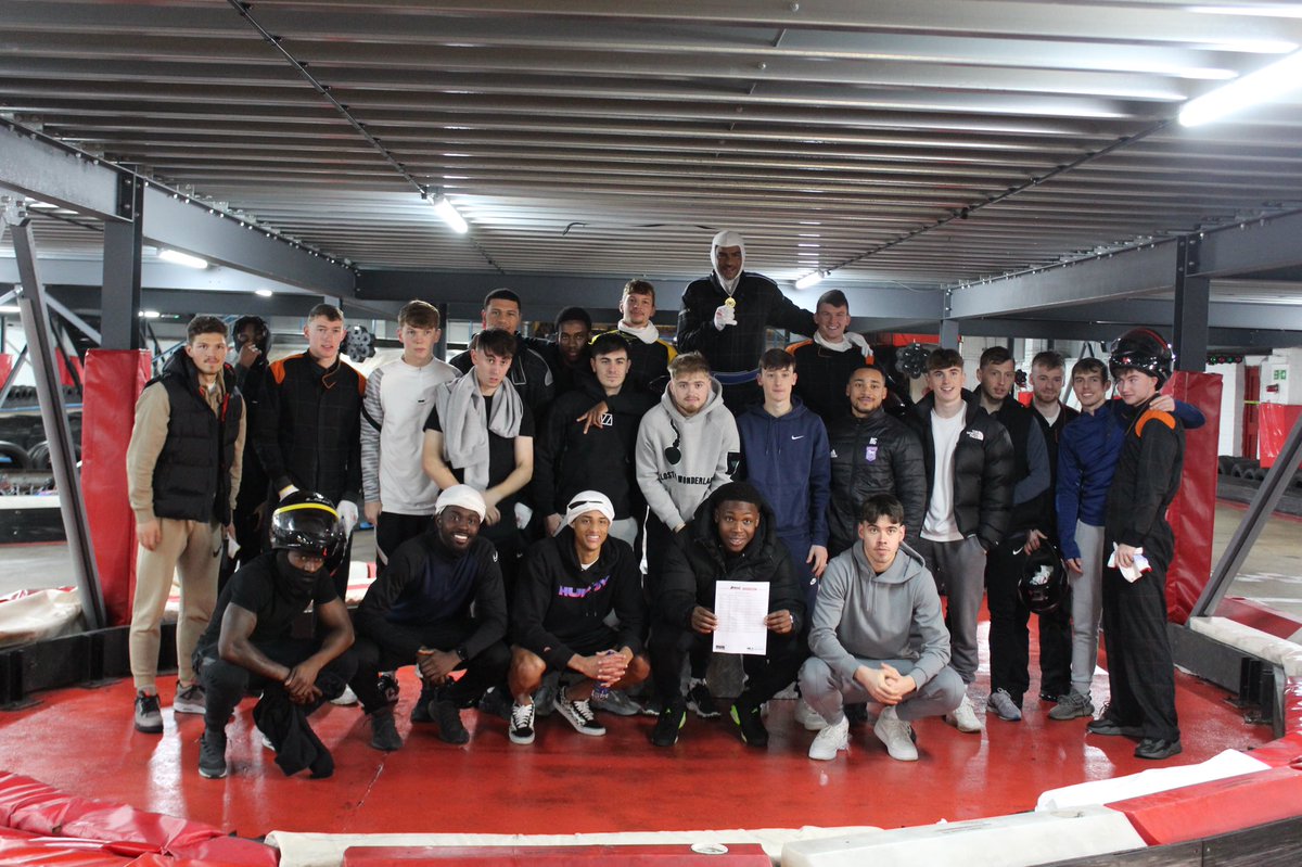 AngliaKarting's tweet photo. It’s been a very competitive afternoon with the @IpswichTown U23’s! 🏁

#ITFC #GoKarting #IpswichTown https://t.co/x4OruvIFXI