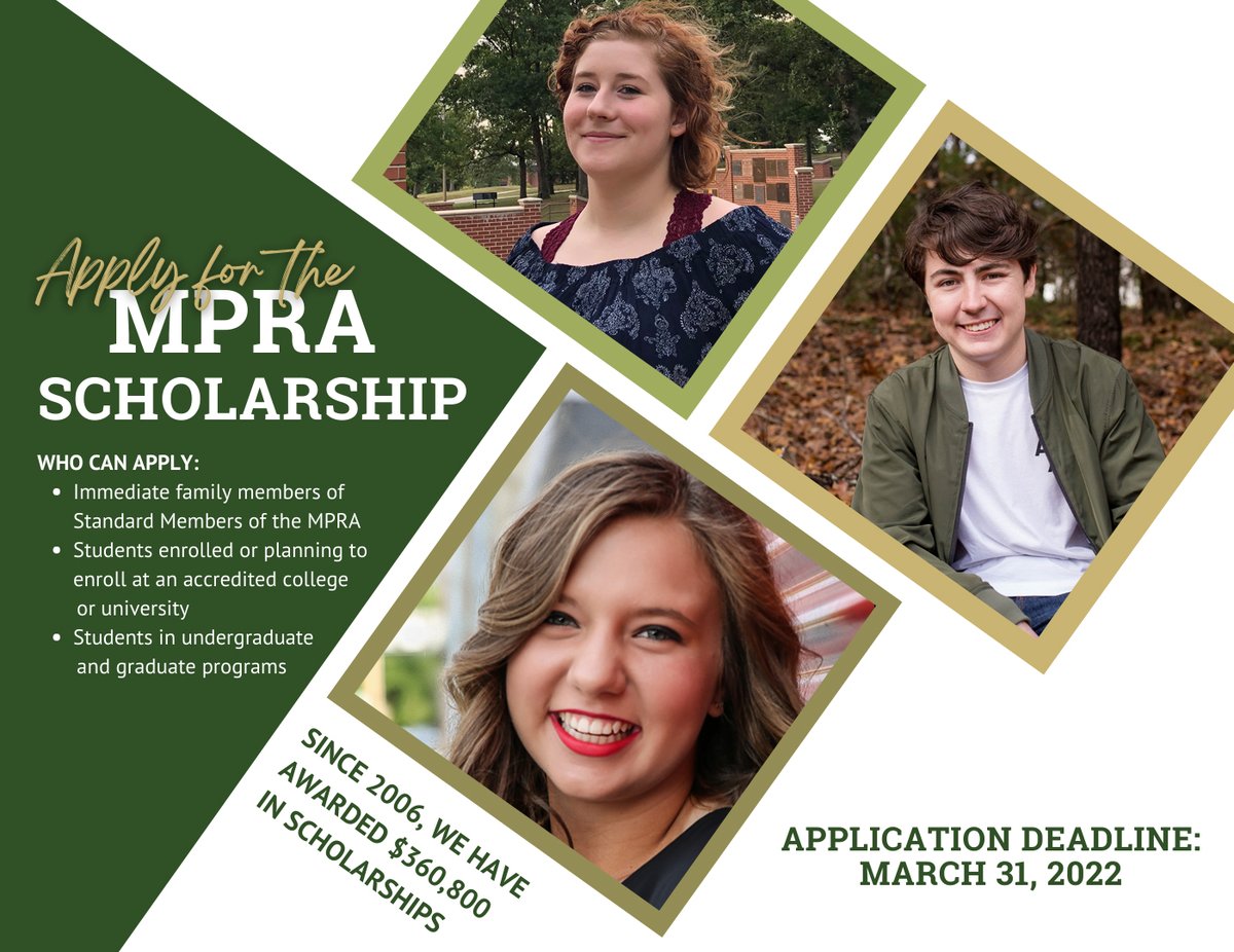 MPRAONLINE's tweet photo. Now is the time to apply for a 2022 MPRA Scholarship! All details can be found on our website: https://t.co/RZsYrOJdrT
#MilitaryPolice #USArmy #ArmyMilitaryPolice #MPRA #MPRAScholarship #MPsLeadtheWay #OftheTroops #FortheTroops #AssistProtectDefend https://t.co/ci4W8whpOT