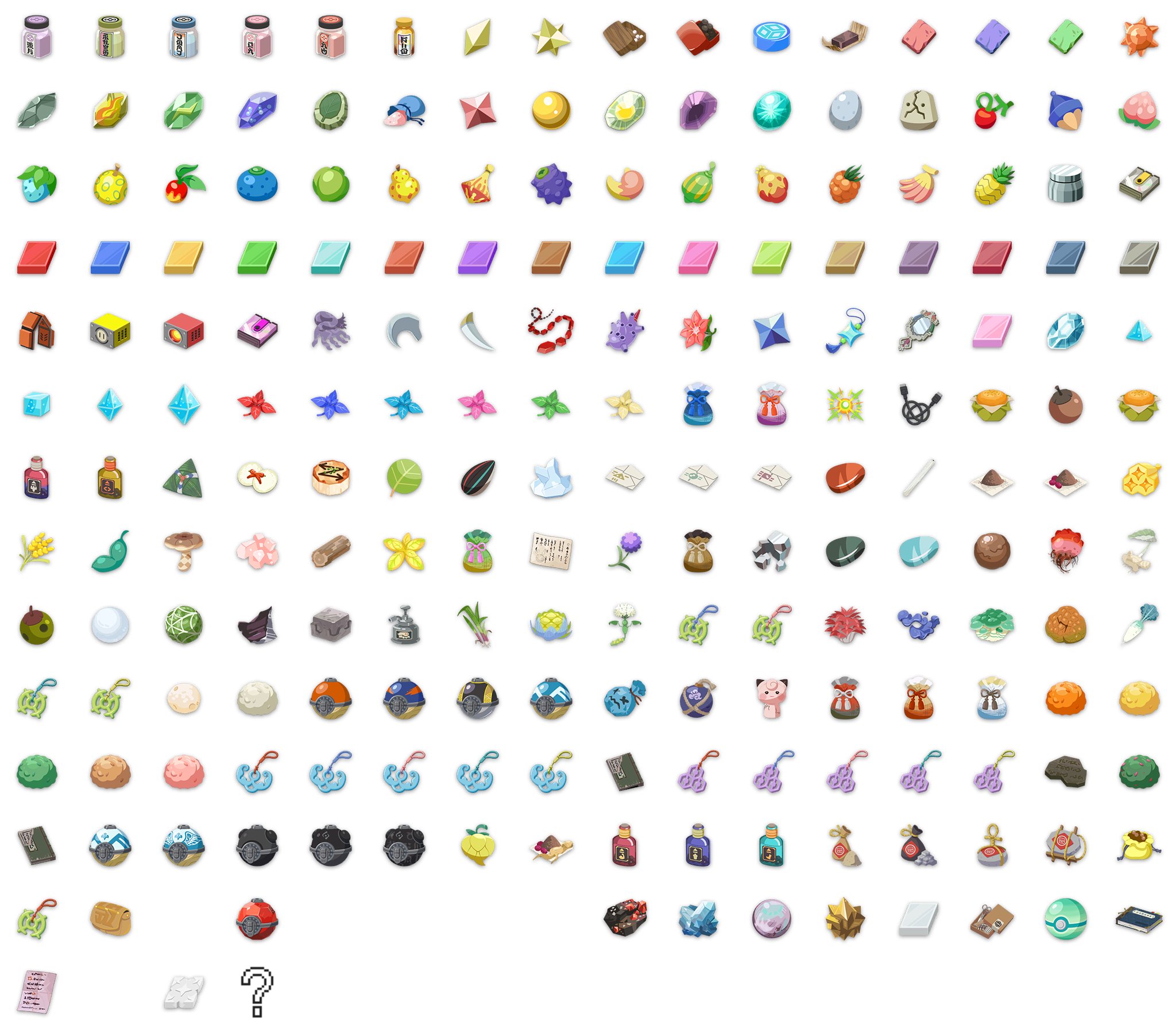 Mobile - Pokémon HOME - Type Icons - The Spriters Resource