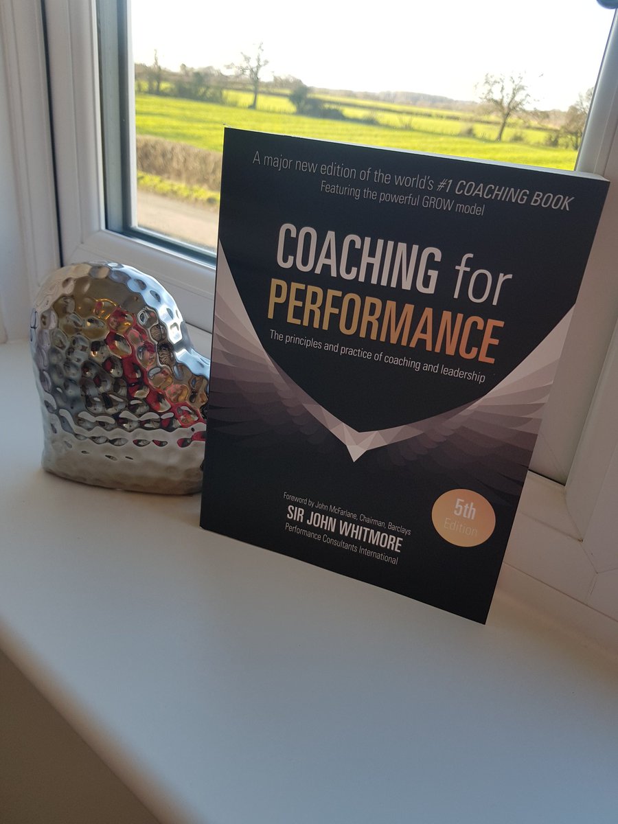 The arrival of this book can only mean one thing! My ILM L7 Coaching and Mentoring qualification is just around the corner 🥳 #coaching #mentoring #ILM #Alwayslearning