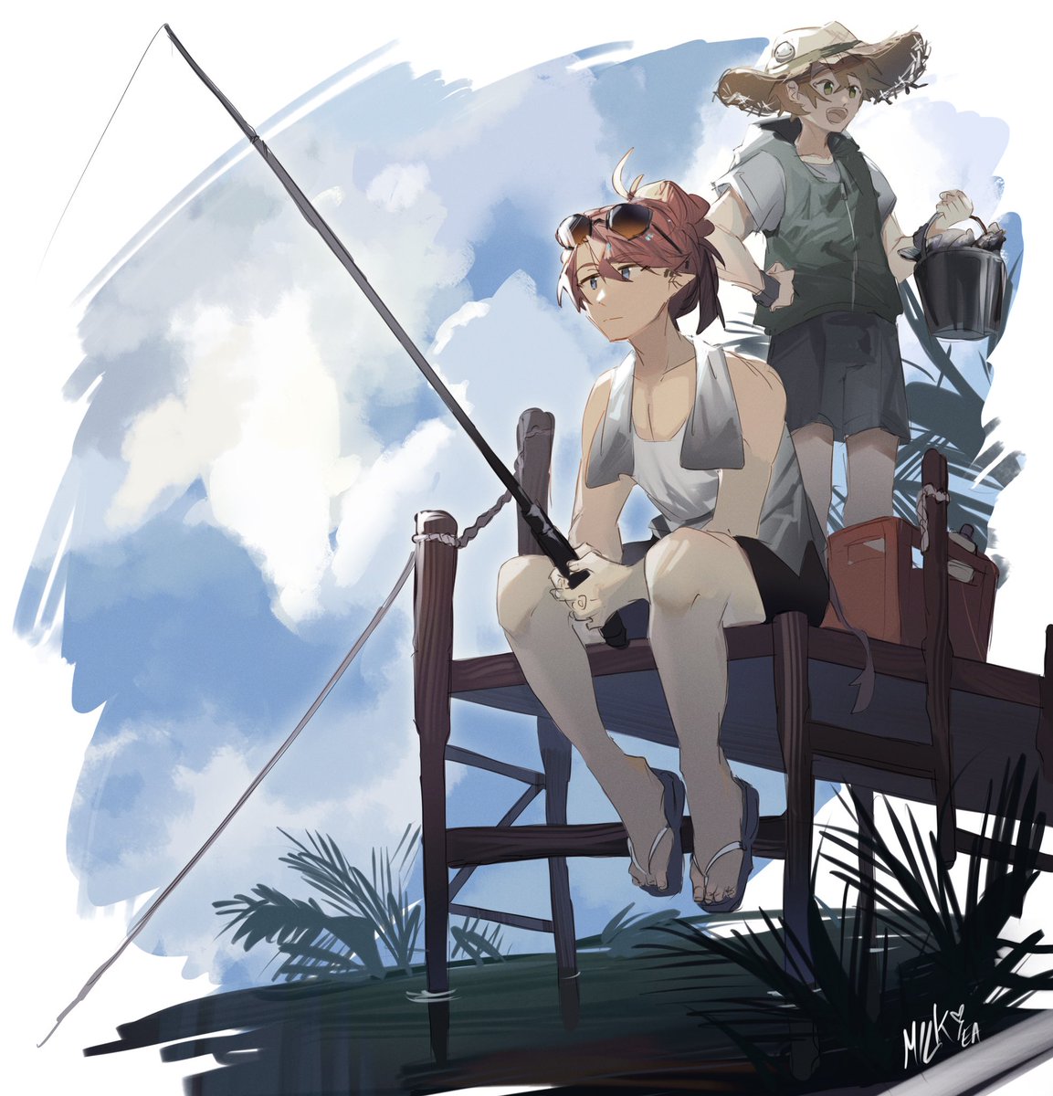 MilkTea543's tweet photo. Idk they’re just chillin 

#RIVALSTWT #RIVALSduo https://t.co/T0cZMWBaMh
