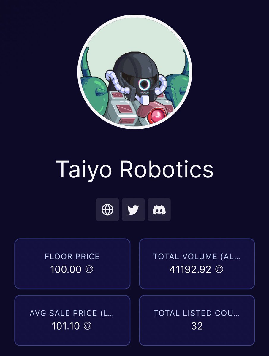 kropts's tweet photo. 🚀To celebrate @TaiyoRobotics hitting 100 Sol Floor, I’m giving away 1 SOL.🚀

To enter:

1) Follow @kropts
2) Like + retweet
3) Tag 2 friends
4) Comment BEEP BOOP🤖🤖

#Solana #sol #giveaway https://t.co/lw9Z6I053g
