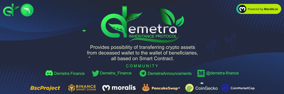 LCundekji's tweet photo. Hy, I have participated in the art Contest at @Demetra_Finance Come join us in our community, There are still many Contests and events that will be awaited next, a strong community will produce extraordinary projectsπ₯π
#DMT #InheritanceProtocol #BSC https://t.co/0N2LHGE3JW