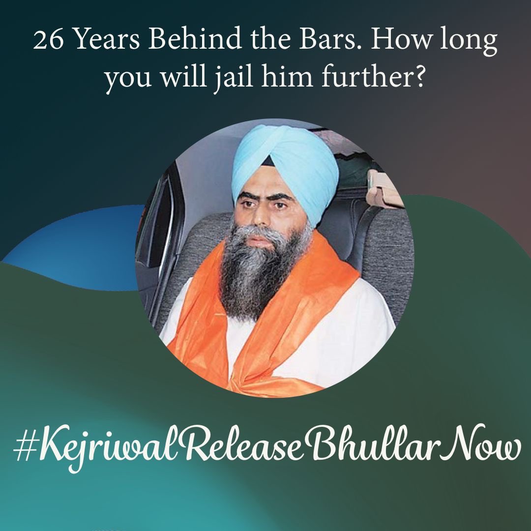 Amandee14833362's tweet photo. #ReleaseProfBhullar https://t.co/QTng2bZvpn