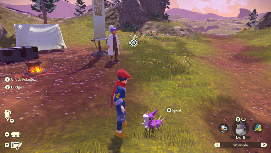 First Wurmple I saw was a shiny lmao #PokemonLEGENDS #PokemonLegendsArceus 
youtube.com/watch?v=SU3z92…