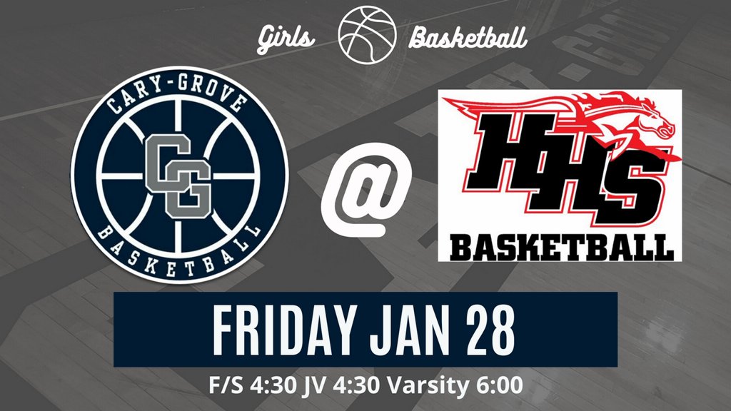 Since nobody has anything going on Friday nights, come out to Huntley tonight and see us take on <a href="/HuntleyGBB/">Huntley Girls Basketball</a>