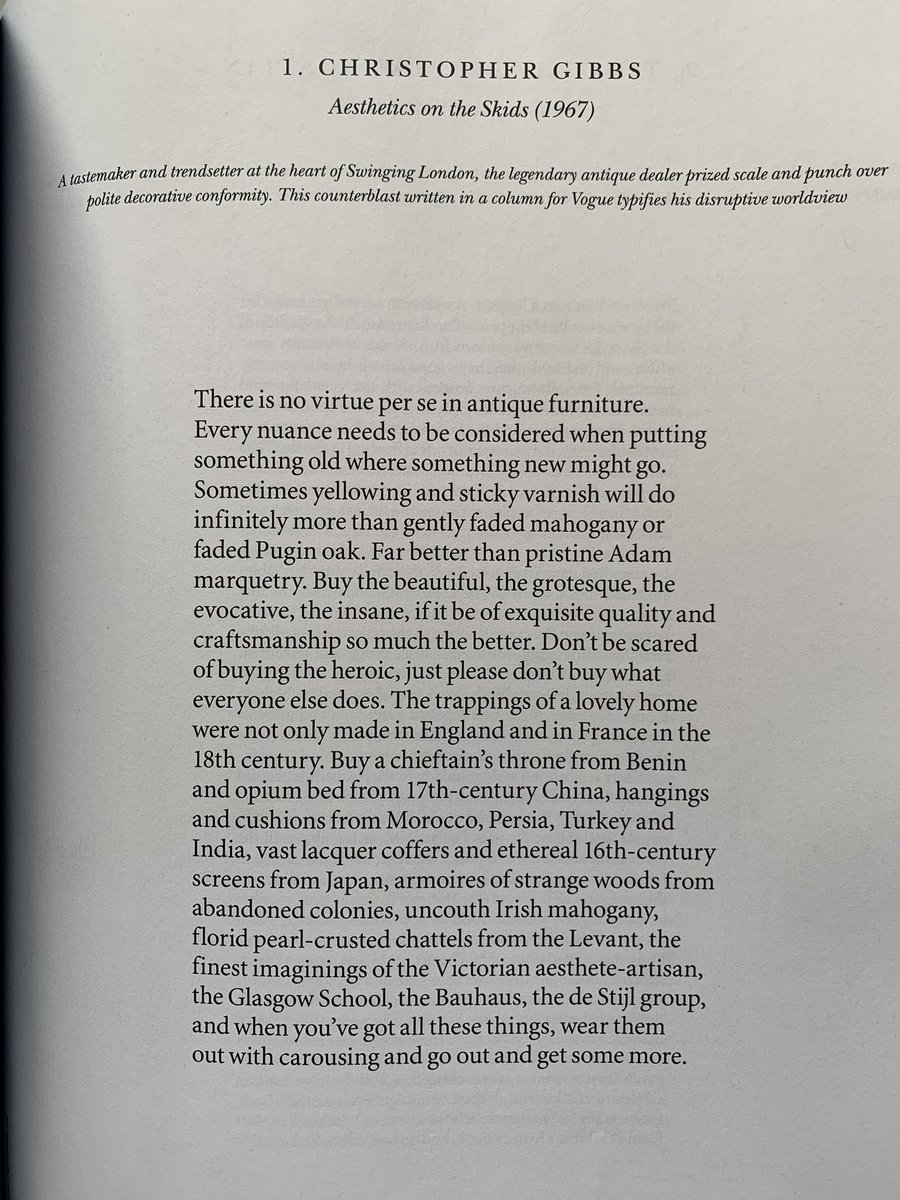 Wise words from the late Christopher Gibbs…#art #interior #percevaldesigns