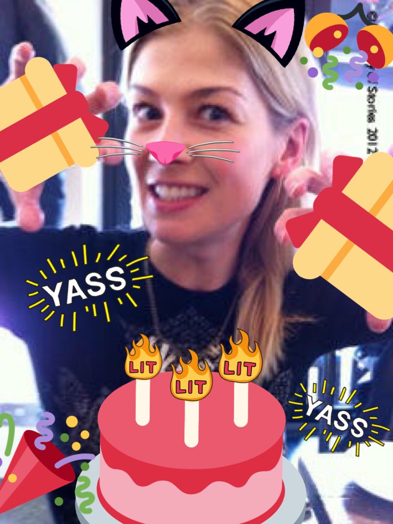 Happy fake birthday rosamund pike 