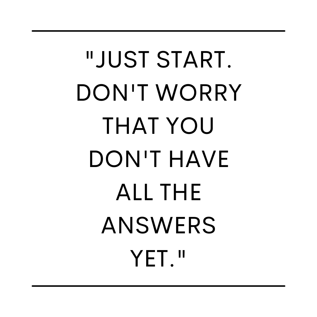 Everyone has to start somewhere ✨ If you don’t start NOW when will you? 💭

#thinkhenck #henckdesign #christinahenck #motivation #motivational #thinkpositive #thinkpositively #positivemindset #positivemind #inspirationalquotes #inspiration