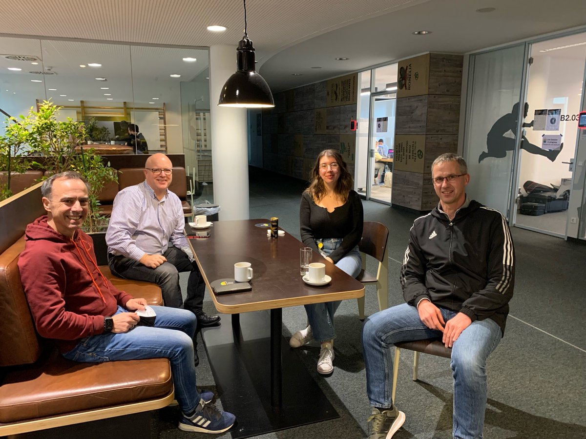 tfxz's tweet photo. Today, it has been good-bye for Ann-Kathrin who has been working in the SAP DI students program for a number of years. All the best for your future efforts! #SAP #students #SAPDI #SAPHANA https://t.co/cJcZoXmfhF