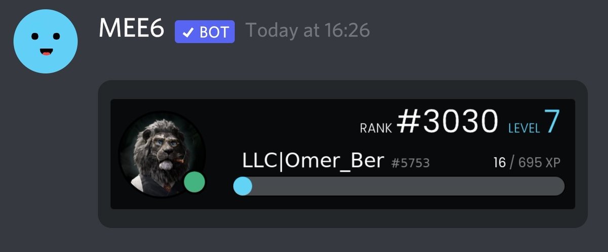OmerBer9's tweet photo. @Lucky_Lion_Club  
Hi guys my name is omer.
 this twitt is for Wl spt
Discord name: LLC| Omer_Ber
Lvl 7+✅
9 invites(all stayed and not fake)
9 memes created about LLC
Created one fan art 
reported sevral bots
Helps people with question on genral chat and on Hebrew chat https://t.co/jFIcbB4PWN