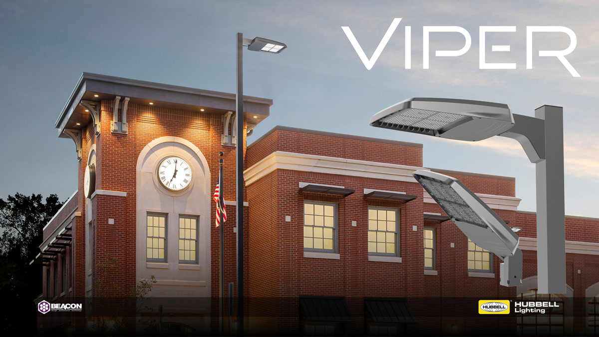 Hubbell_Ltg's tweet photo. The newly redesigned Viper provides maximum versatility with area and flood configurations, field interchangeable mounting options, simple and dynamic controls and the largest variety of distributions available in a single product. 

Learn more: https://t.co/TQaDu5Wblm https://t.co/JLytKJiagb