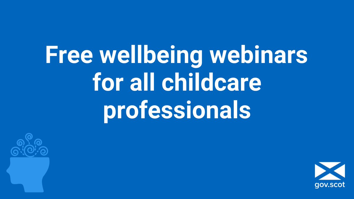 ELCScotGov's tweet photo. The pandemic has been a challenging time for everyone and childcare professionals have often gone above and beyond in supporting children and families. 

It’s important to look after yourself as well, so why not book on to one of our wellbeing seminars ➡️ https://t.co/FKGcasZbjF https://t.co/XhZL6icYyy