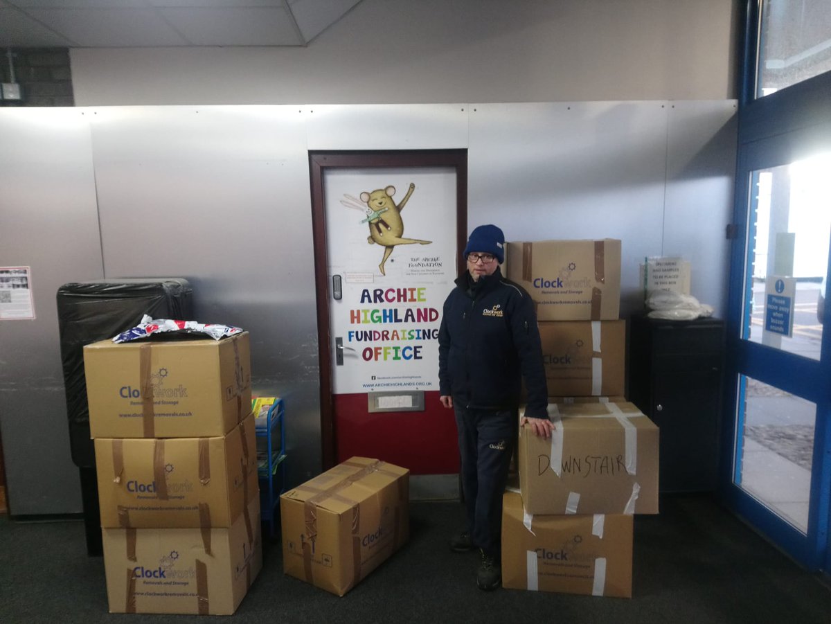 Our #Inverness Branch recently found 756 brand new children's dressing gowns in an abandoned storage container in their warehouse. A big thanks to our team who donated them to Barnardo’s Inverness, The Archie Foundation, MFR Cash for Kids and Inverness Women's Refuge.