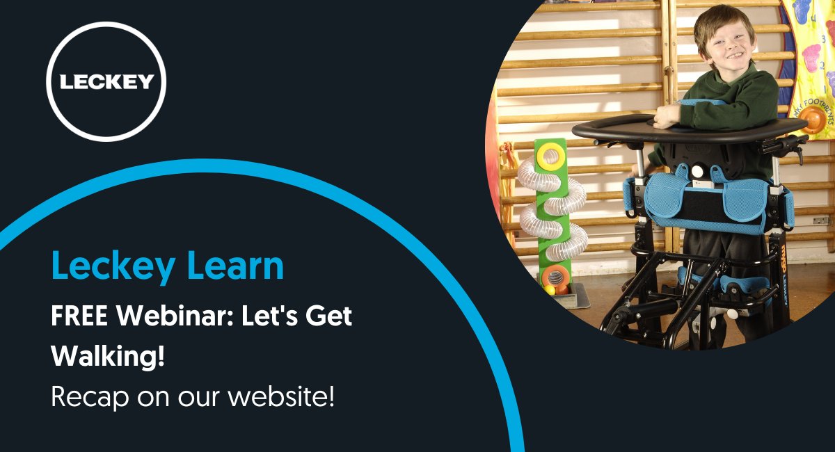 ✅ Leckey Learn: Let's Get Walking ✅ 

Did you miss our Leckey Learn 'Let's Get Walking' webinar? You can catch up on our website! 

Watch here: leckey.com/clinical/lecke…