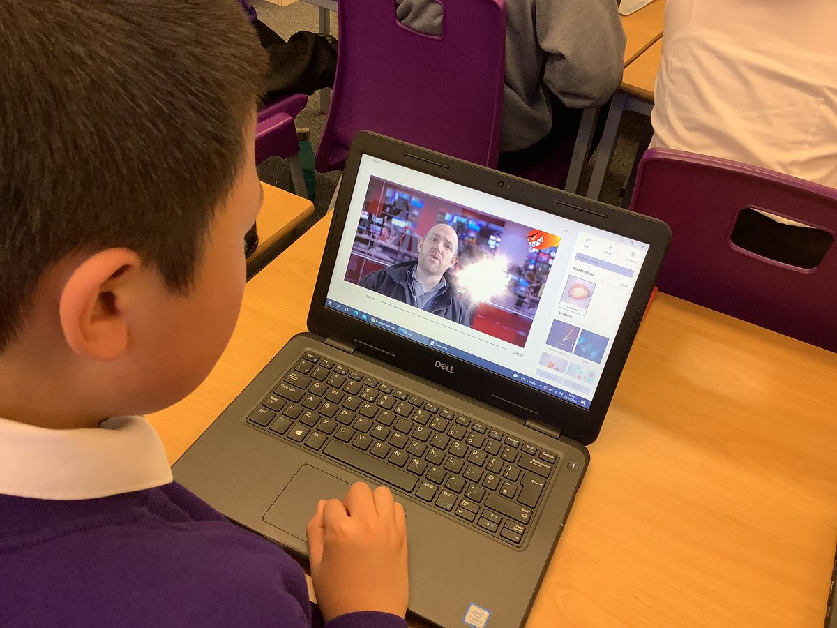 EllistonJaguar's tweet photo. Team Jaguar have been adding digital artefacts to their videos, creating special effects. Then we gave and acted upon critique. https://t.co/sxJC7nikLV