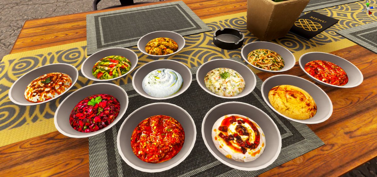 FlagshipInt's tweet photo. You can make your customers dizzy with these delicious salads and appetizers. You may get hungry while preparing these beauties 🥲

#indiedeveloper #gamedev #unity3d  #indiegame #indiedev #madewithunity #screenshotthursday https://t.co/mZEEjdBrg1